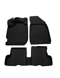Rubber floor mat set type tray for Dacia Duster (2018-)