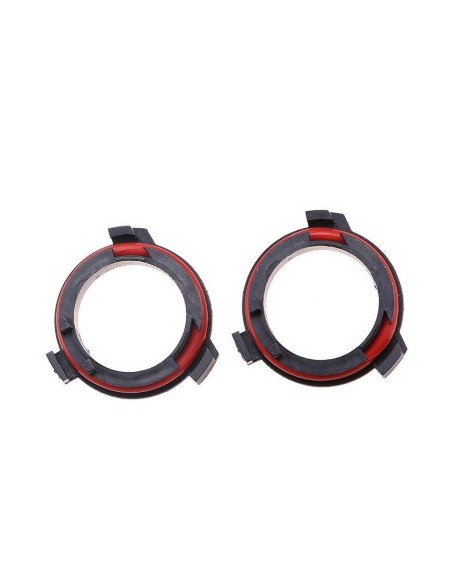 Set of 2 LED H7 adapters for Opel Astra G