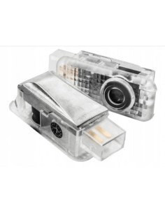 Set 2 lampi Portiere Logo για VW Passat B5, B5.5, Phaeton