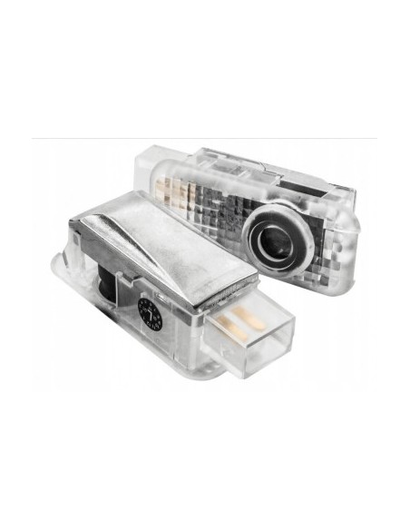 Set 2 lampi Portiere Logo pentru VW Passat B5, B5.5, Phaeton