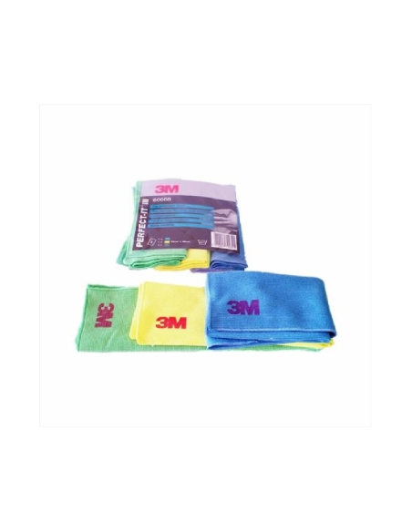 Set 3 High Performance Reusable Polishing Cloths 3M 3PCS