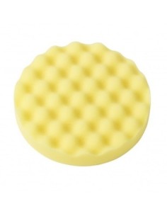 Yellow Polishing Sponge Wavy Equalizing Gloss 150mm 3M
