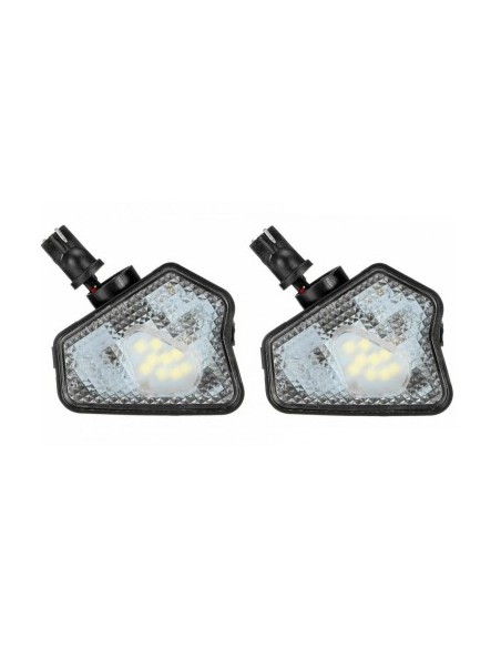 Set 2 Led Undermirror Lights for Mercedes A, B, C, E, S, CLA, CLS, GLA, GLK