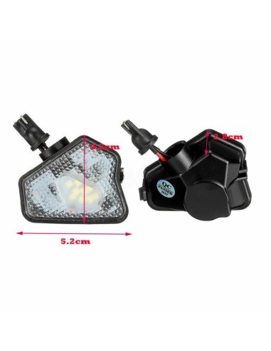 Set 2 Led Undermirror Lights for Mercedes A, B,...