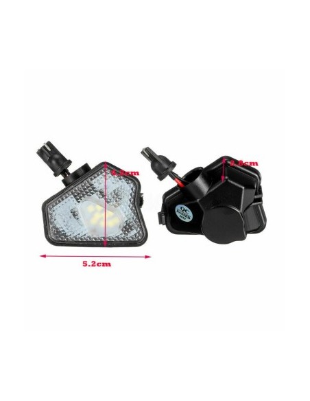 Set 2 Led Undermirror Lights for Mercedes A, B, C, E, S, CLA, CLS, GLA, GLK