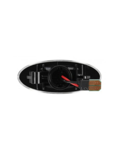 Set of 2 Smoke LED Wing Indicators for Nissan...