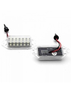 Set 2 LED License Plate Lights for Mitsubishi Lancer...