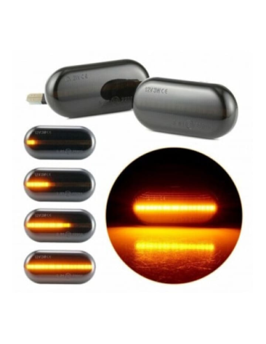 Set of 2 LED Wing Indicators for Renault Clio,...