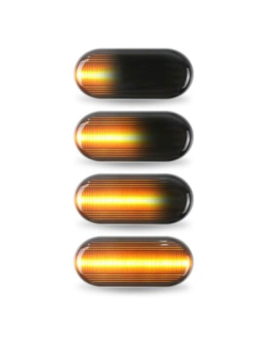 Set of 2 LED Wing Indicators for Renault Clio,...
