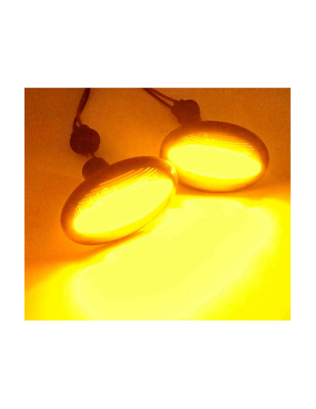 Set of 2 LED Wing Indicators for Mini R55 R56 R57 R58 R59