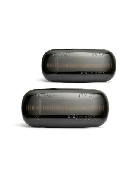 Set of 2 Dynamic Smoke LED Wing Indicators for Audi A2, A3, A4, A6, A8, TT, Allroad