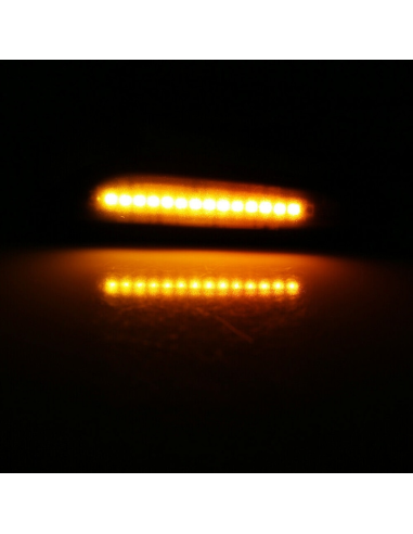 Set of 2 LED Wing Indicators with Smoke Glass...