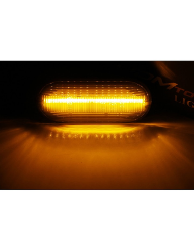 Set of 2 Smoke LED Wing Indicators for VW Golf...