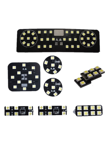 Interior LED Kit 8 pieces for VW Passat B6/B7,...