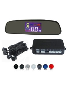 Parking sensors with mirror display