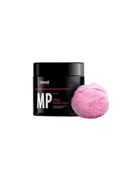 Wool Chrome Polish Solution, MP Detail Metal Polish Cotton
