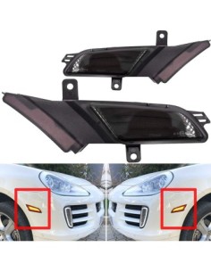 Set of 2 Side Signal Lights with DRL for Porsche Cayenne... 2