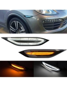 Комплект 2 Странични сигнални лампи с DRL за Porsche... 2