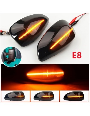 Set of 2 Dynamic LED Mirror Indicators for...