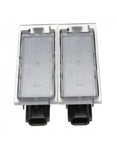 LED Number Plate Light Set for Opel Movano, Vivaro