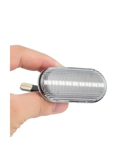 Set 2 Semnalizari Aripa LED cu sticla transparenta pentru Smart Fortwo (453)