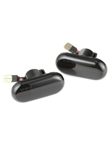 Set of 2 LED Wing Indicators with Smoky Glass...