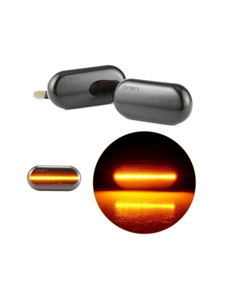 Σετ 2 Σηματοδότες LED με θολό γυαλί για Opel Movano, Vivaro