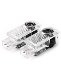 Set of 2 Door Logo Projectors for Audi A1, A4, A5, A6,...