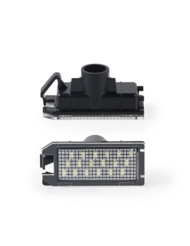 Set of 2 LED License Plate Lights for Jeep...