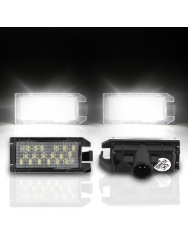 Set of 2 LED License Plate Lights for Jeep...