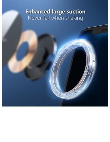 MagSafe Magnetic Car Mount with 15W Qi Fast...