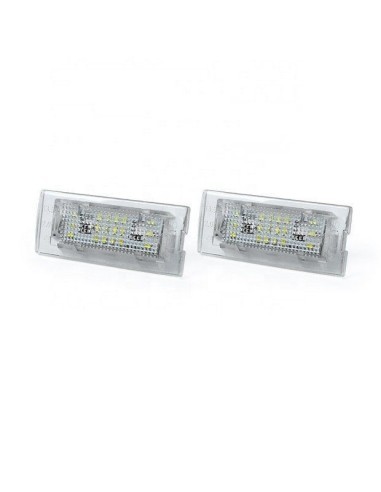 Set of 2 LED Number Lamps for BMW X5 E53, X3...