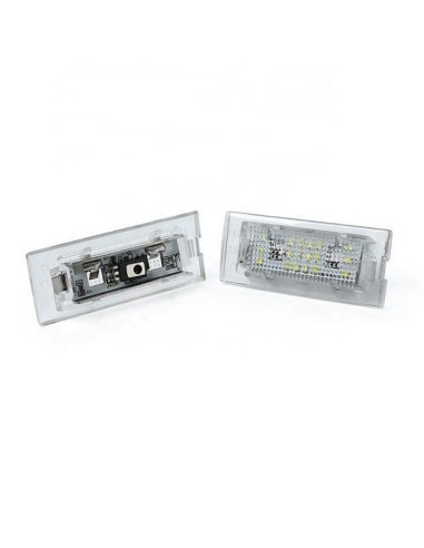 Set of 2 LED Number Lamps for BMW X5 E53, X3...