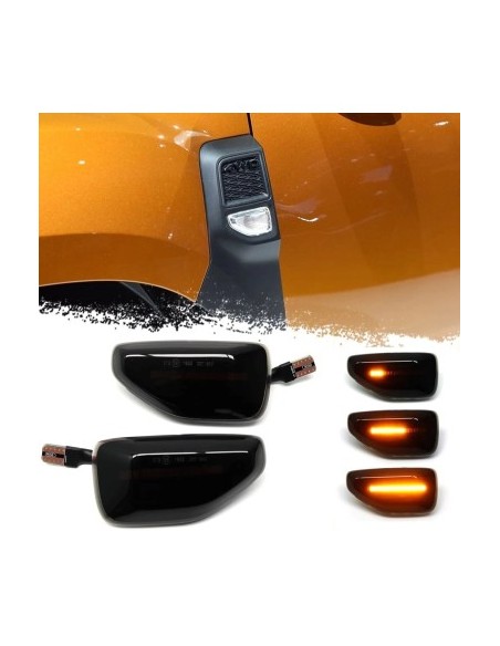 Set 2 Dynamic Side Indicators for Dacia Duster 2, Logan 2, Sandero 2