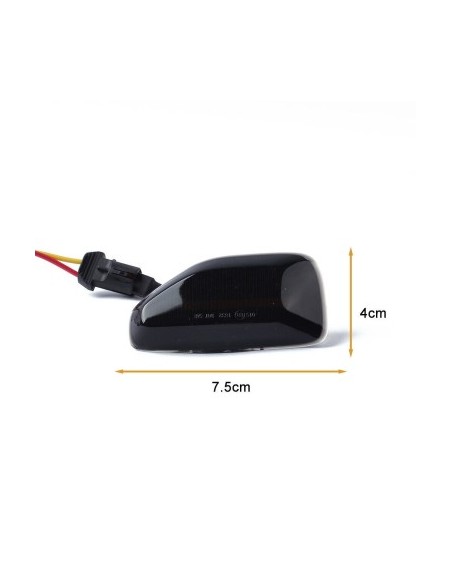 Set 2 Dynamic Side Indicators for Dacia Duster 2, Logan 2, Sandero 2