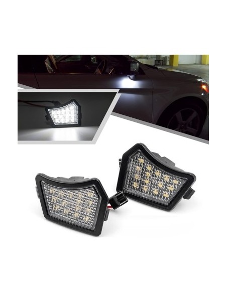 Λάμπες LED Undermirror για Volvo XC90, S40, S60, S80, V50, V70, XC70, C30, C70