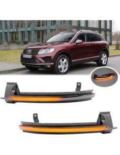 Set of 2 Dynamic LED Mirror Indicators compatible with VW...