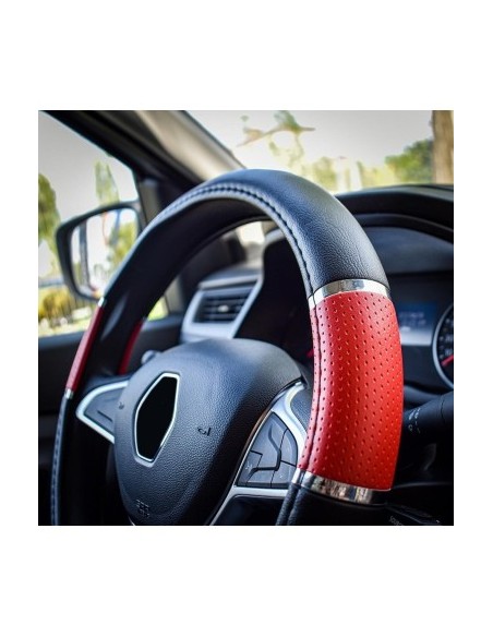 Luxury Steering Wheel Cover Red, 37-39cm, U,brella