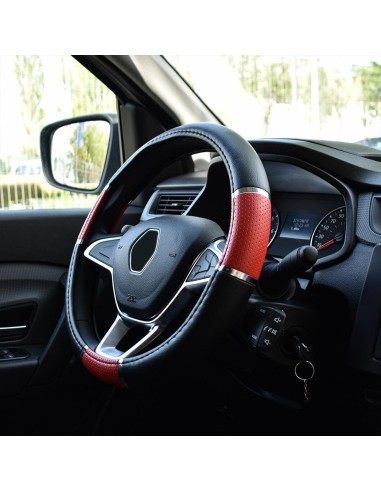 Luxury Steering Wheel Cover Red, 37-39cm, U,brella