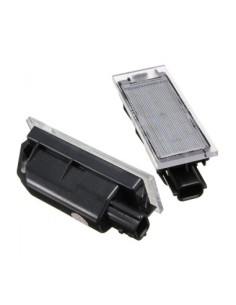 LED Number Plate Light Set for Renault Clio, Megane,...