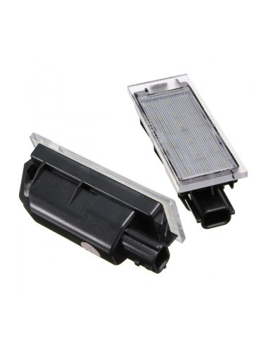 LED Number Plate Light Set for Renault Clio,...