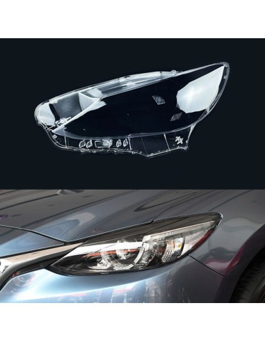 Left headlight glass for Mazda 6 (2016 - 2018)