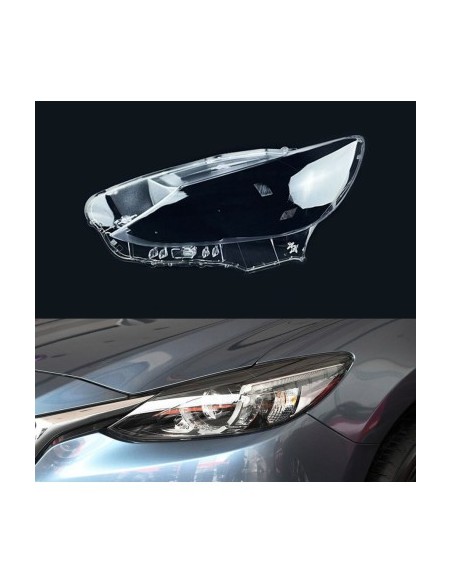 Left headlight glass for Mazda 6 (2016 - 2018)