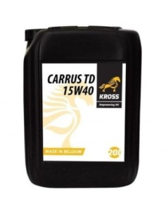 Fél-szintetikus motorolaj KROSS CARRUS TD 15W40, 20L