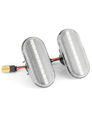 Set 2 Semnalizari Aripa LED για Dacia Duster,...