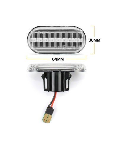 Set 2 Semnalizari Aripa LED for Dacia Duster,...