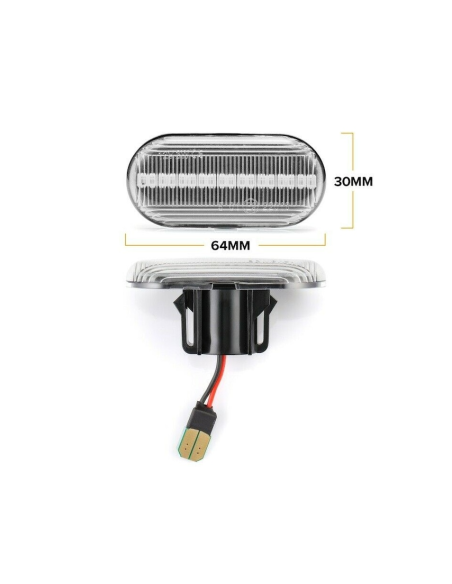 Set 2 Semnalizari Aripa LED for Dacia Duster, Lodgy, Dokker –