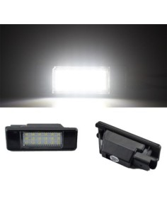 Σετ 2 Λάμπες Αριθμού Led για Citroen C2, C3, C4, C5, C6, C8 2