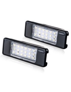 Set 2 Number Led Lamps for Citroen C2, C3, C4, C5, C6, C8