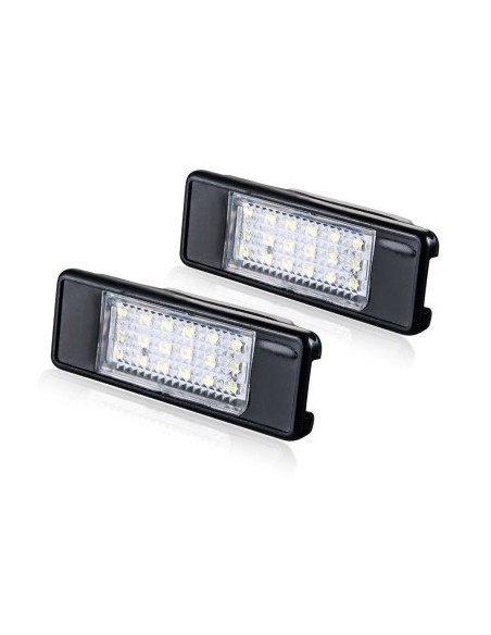 Set 2 Number Led Lamps for Citroen C2, C3, C4, C5, C6, C8